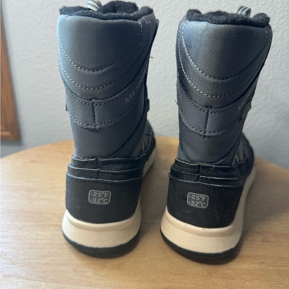 Merrill Snow Crush Kids Winter Snow Boots - Picture 2 of 9